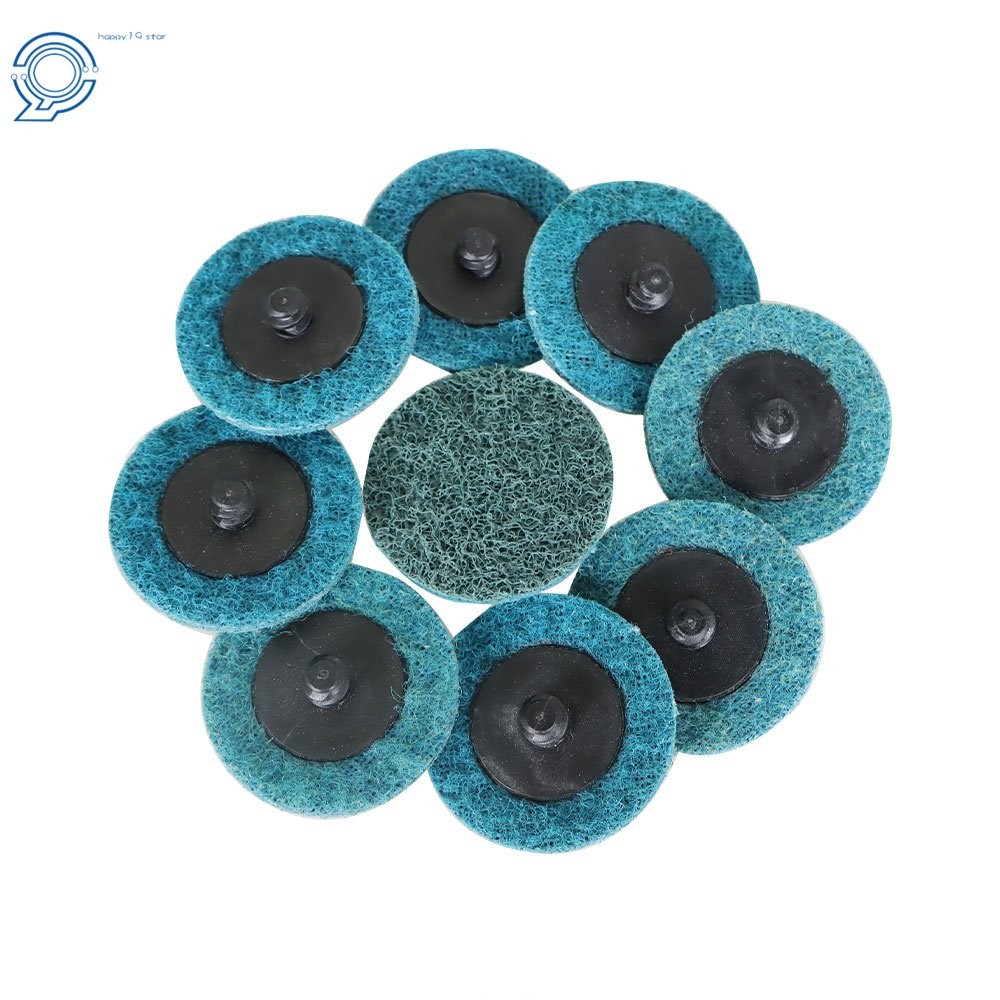 New 2" Fine Surface Conditioning Discs Roll Lock Die Grinder Sanding Pads 50 Pcs