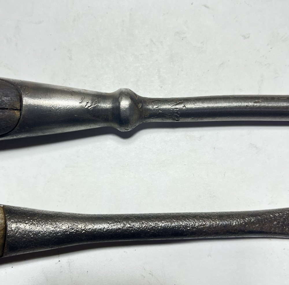 2 Vintage Inlaid Screwdrivers Used
