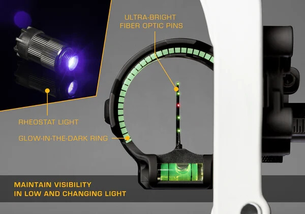Trophy Ridge 5-Pin Left Hand Peak Sight