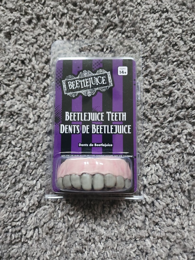 Beetlejuice Teeth Halloween Costume Accessory