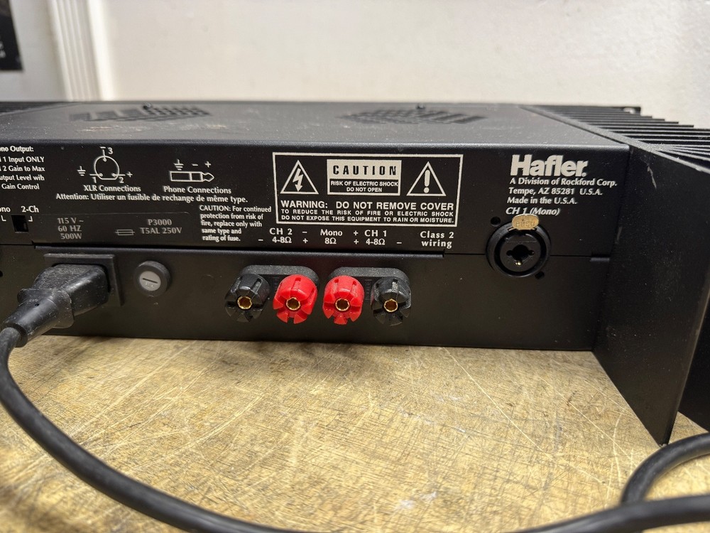 HAFLER P-3000 Power Amplifier