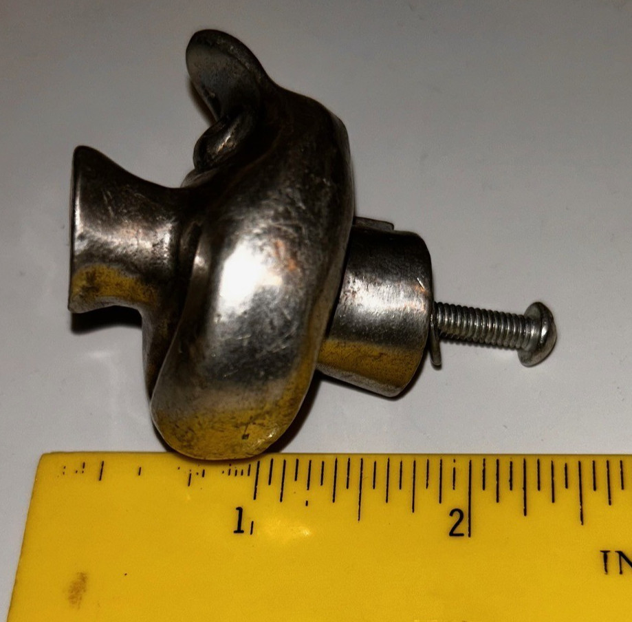 Roux Roux Pighead Original Pewter Drawer Pull Original Box