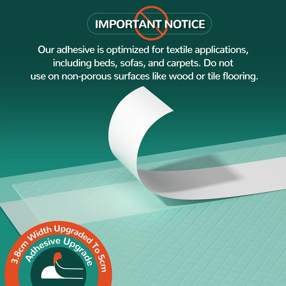 Bed Pads with Adhesive Strips 30'' X 36'' Disposable Underpads Extra Large Th...