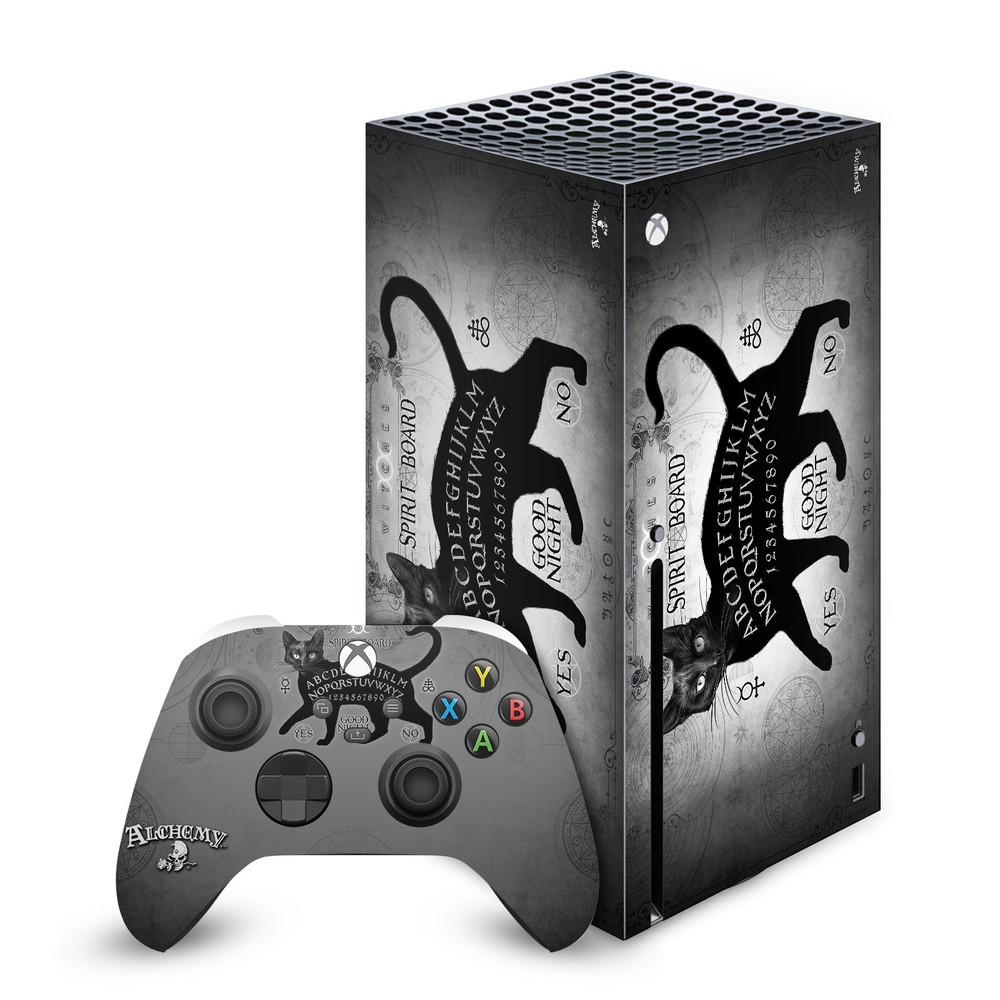 OFFICIAL ALCHEMY GOTHIC GOTHIC VINYL SKIN FOR SERIES X CONSOLE & CONTROLLER