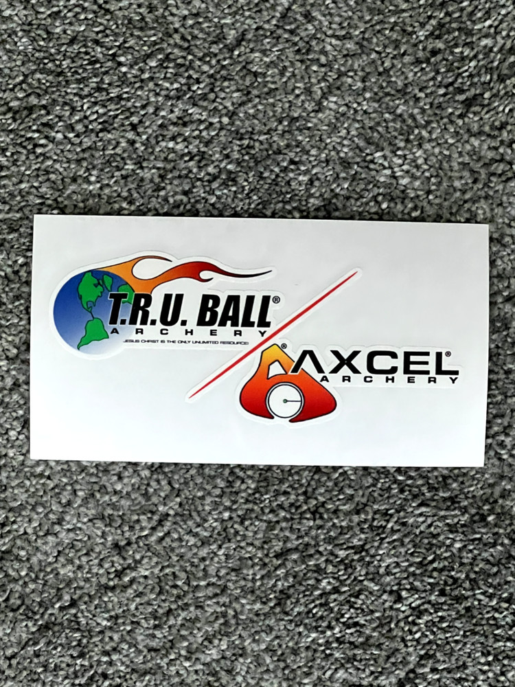 1 Tru Ball, Axcel Archery Decal