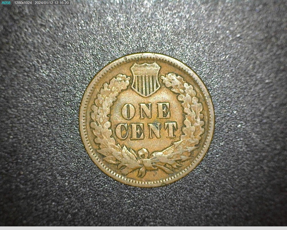 US 1895 Indian Head Cent - Combined Shipping Available