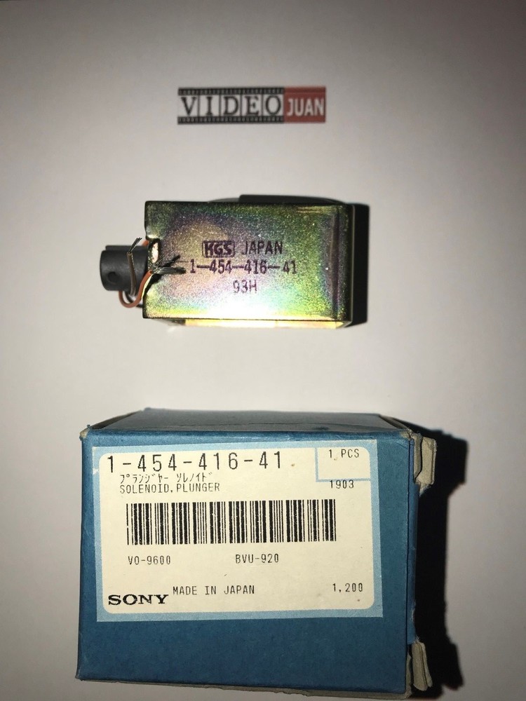 Part Number 1-454-416-41 Description Solenoid,plunger
