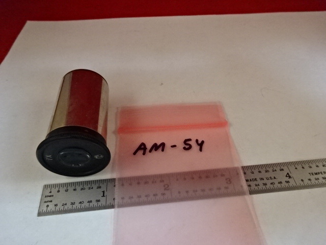 MICROSCOPE PART CTS EYEPIECE OCULAR 7X OPTICS AS IS #AM-54