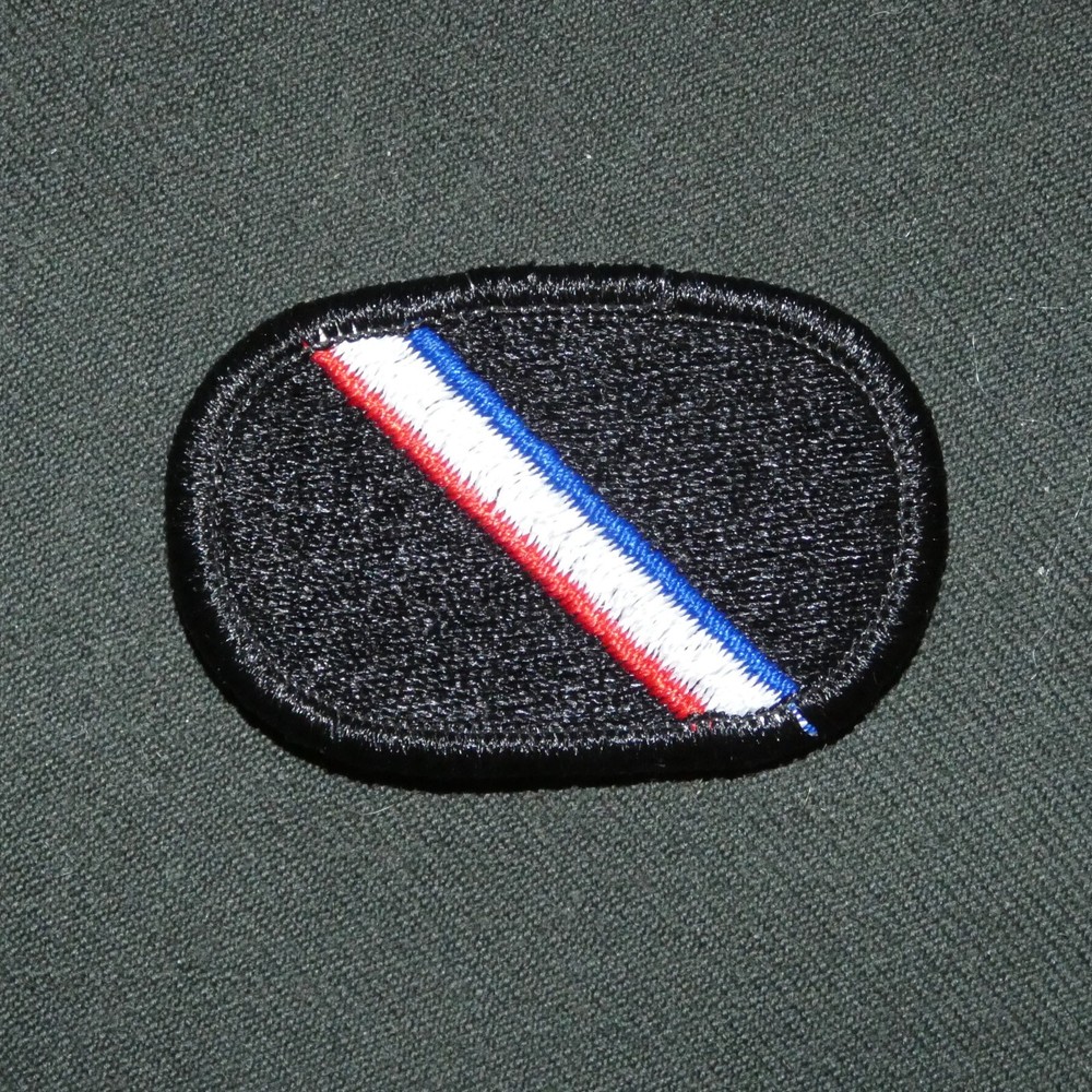 Original 1990s US Army 3rd Special Operations Support Command Oval Wing Backing