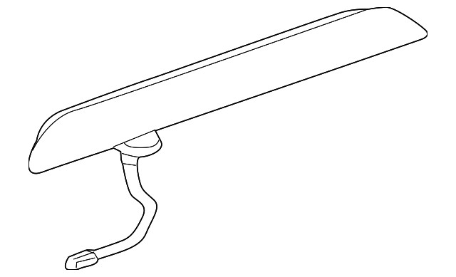 Genuine GM High Mount Stop Lamp 22854062