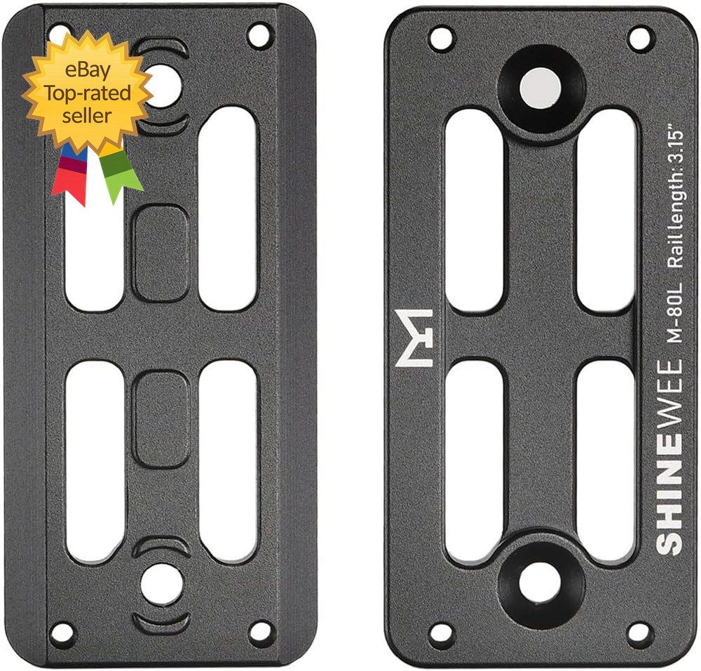 Arca Dovetail Rail M-LOK Quick Release Tripod Mount Adapter