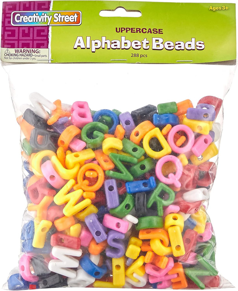 Upper Case Letter Beads (CKC3253)