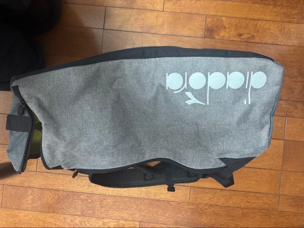 Diadora Racket Bag Gray / Pink