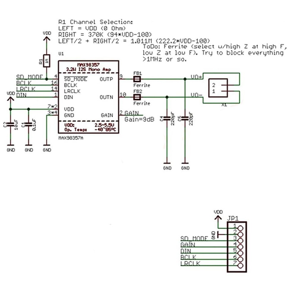 HiLetgo 3pcs MAX98357 I2S 3W Audio Amplifier Board DAC Decoder Breakout...