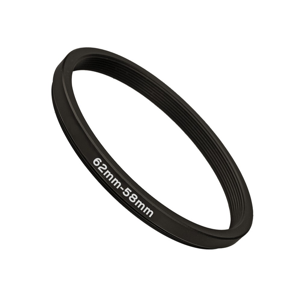 62-58mm Step-Down SLR Lens Metal Adapter Ring