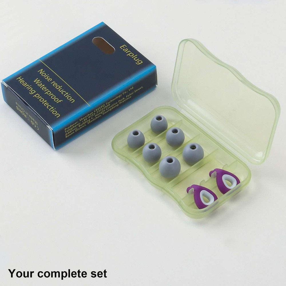 Noise Reducing Ear Muffs for Sleeping Working Earplugs Blocking to Soundproof US