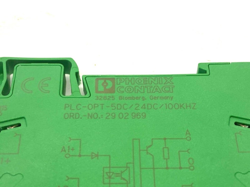 Phoenix Contact PLC-OPT-5DC/24DC/100KHZ Solid State Relay Module 2902969