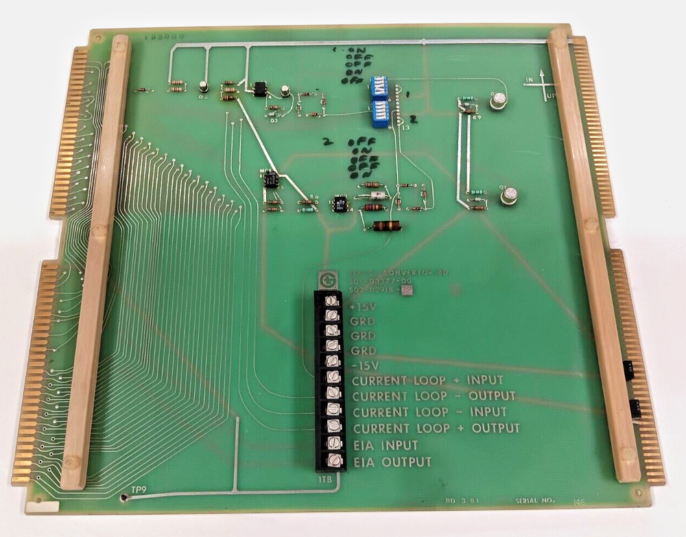 GIDDINGS & LEWIS EIA-CL CONVERTOR BD 501 03377 00