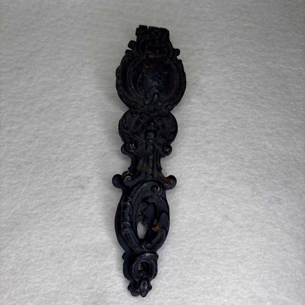 Vintage Cast Iron Nutcracker 6.75” Medieval Face