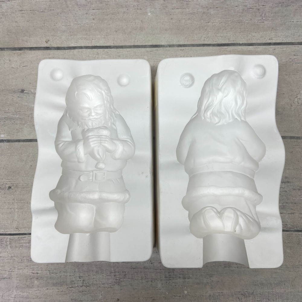 Provincial Ceramic Slip Casting Mold Xmas Santa #P-597