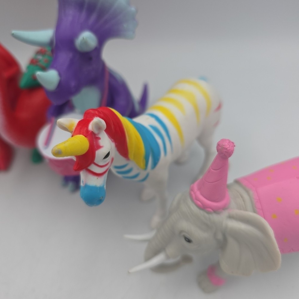 Ankyo Lot Of Dinosaurs,Elephants,& More