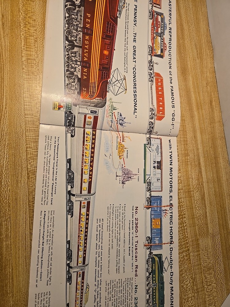 Lionel 1956 Original Catalog