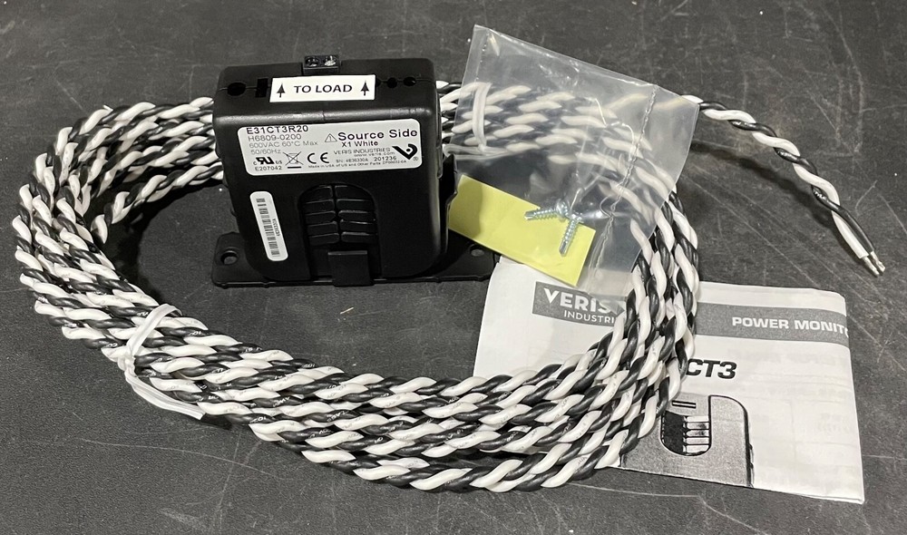 Veris Split-Core Current CT E31CT3R20 new