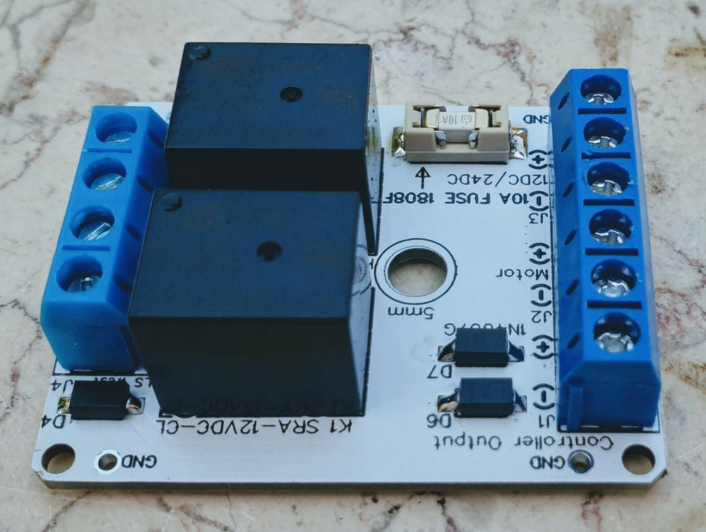 Single Relay Module Limit Switch's PV Panel Sun Tracking Control DIY 12V 24V 10A