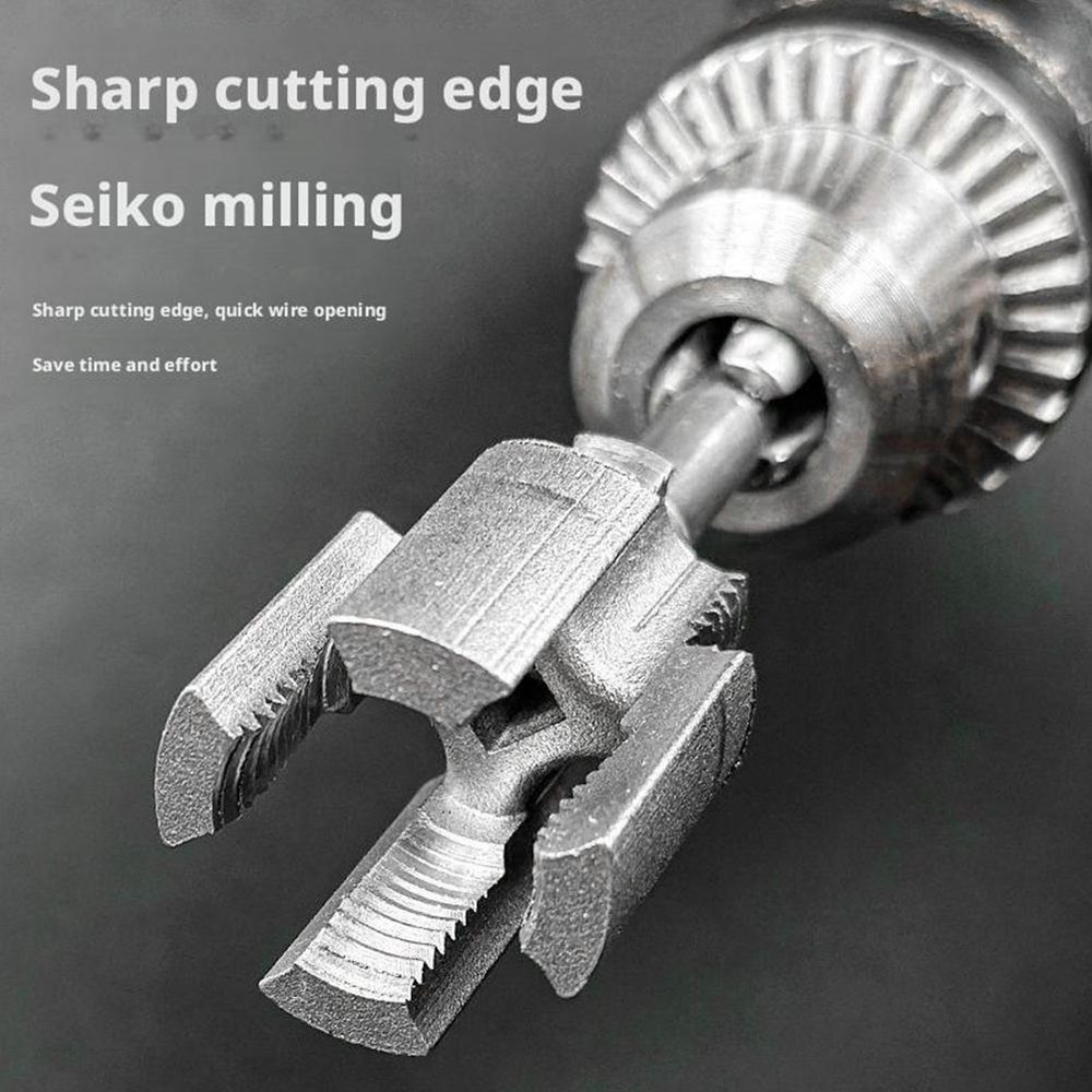 Integrated Internal & External Pipe Threading-Tool 1/2" 3/4" Threader Cutting