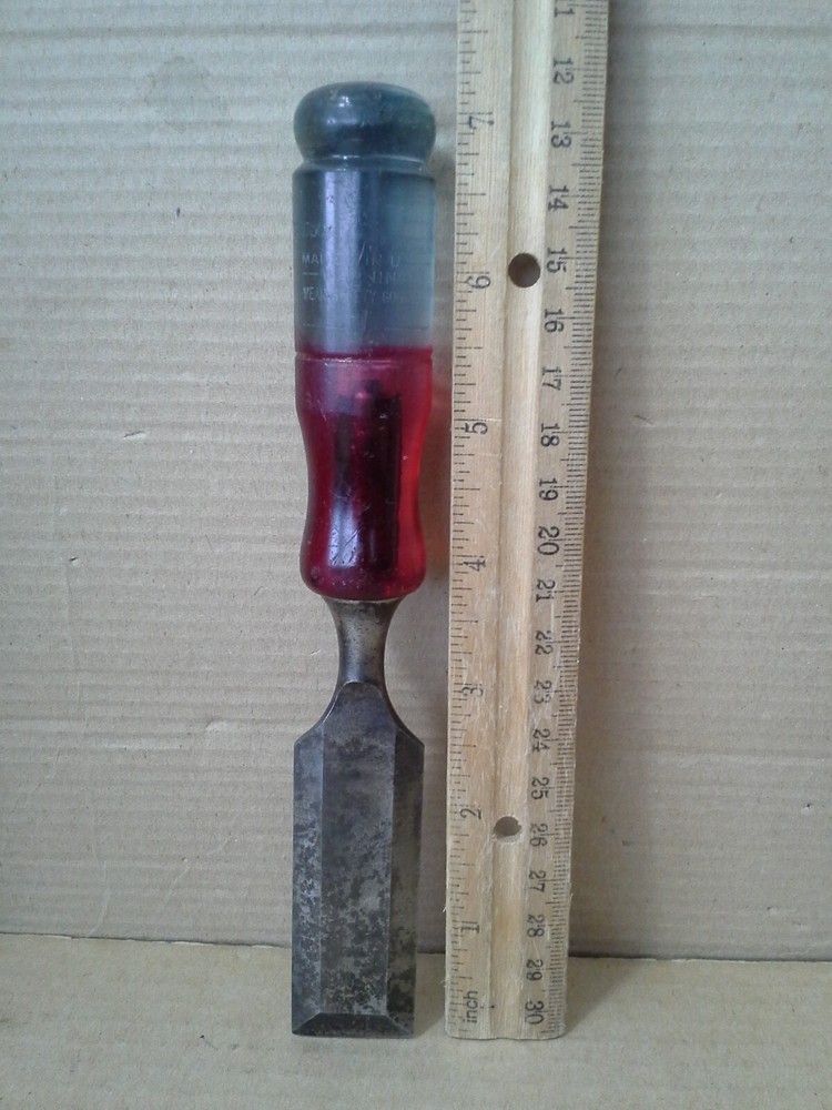 Vintage. Buck Woodworking Bevel Chisel . VGC