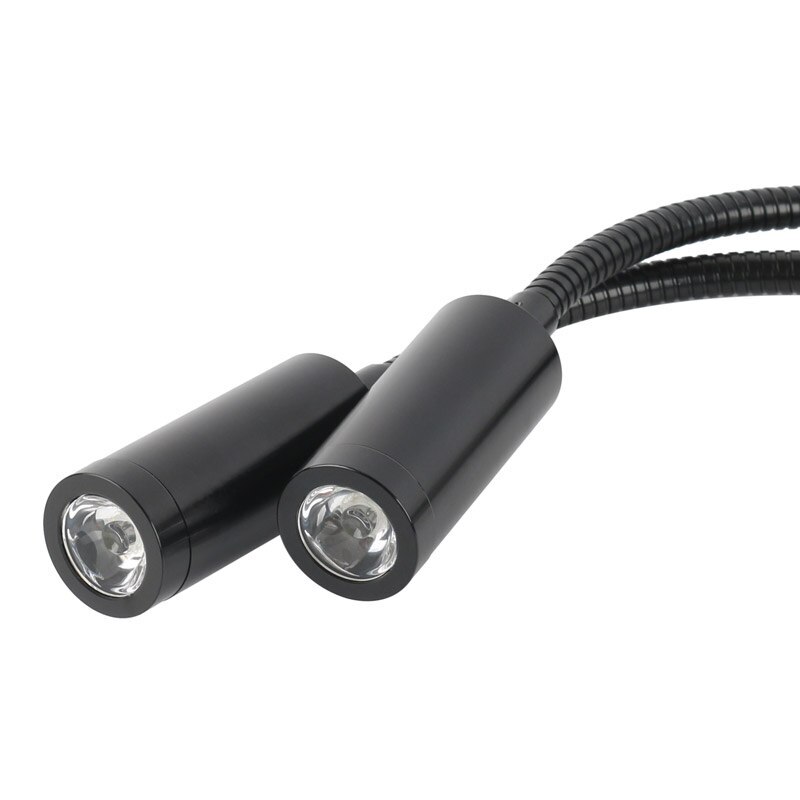 LED Clamp Microscope Illuminator Adjustable Side Spotlight Lamp Fill Light Lamp