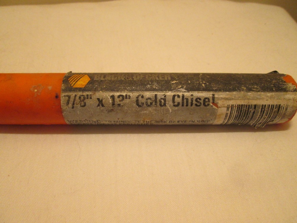 B & D 50114 Cold Chisel - 7/8" x 12" - T29