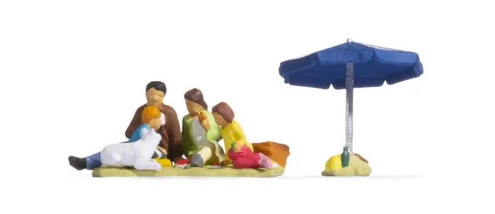 Noch Picnic Figures 15599 HO Scale