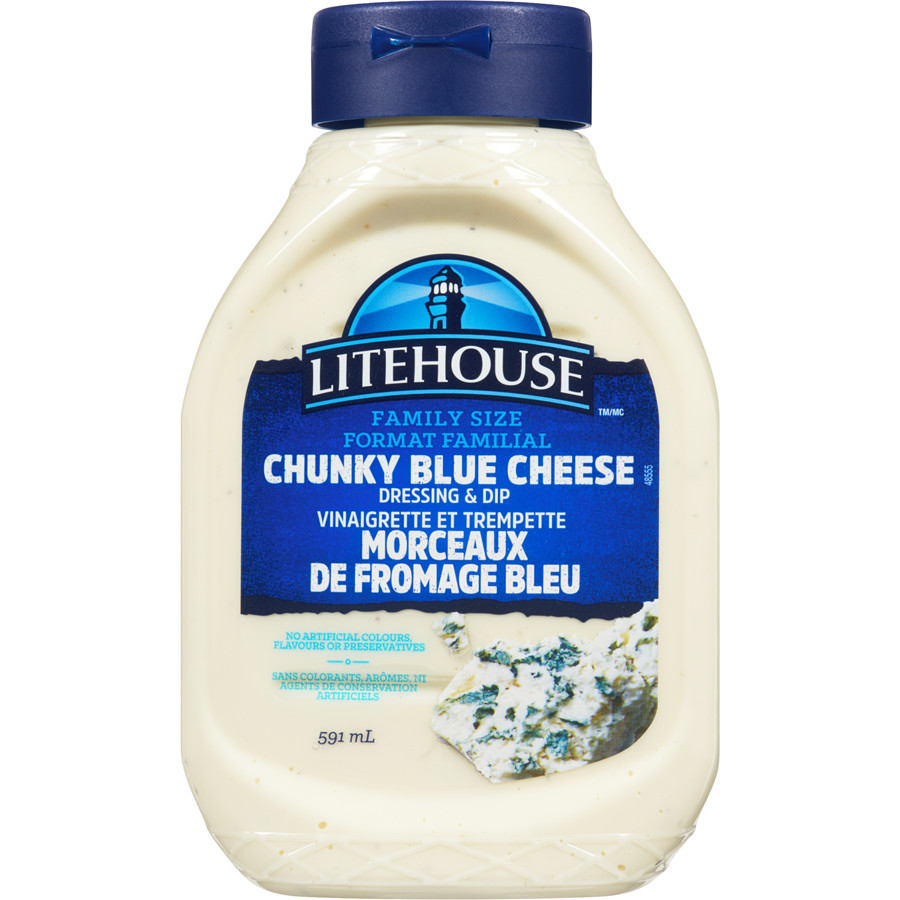 2-Pack Litehouse Chunky Bleu Cheese Dressing Squeeze Bottle