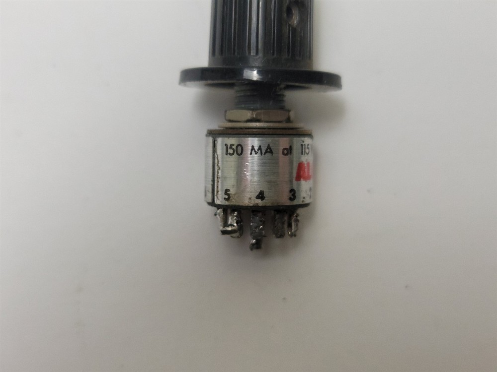 Alcoswitch MRS-1-10 Rotary Switch , Panel Mount, w/ Knob,