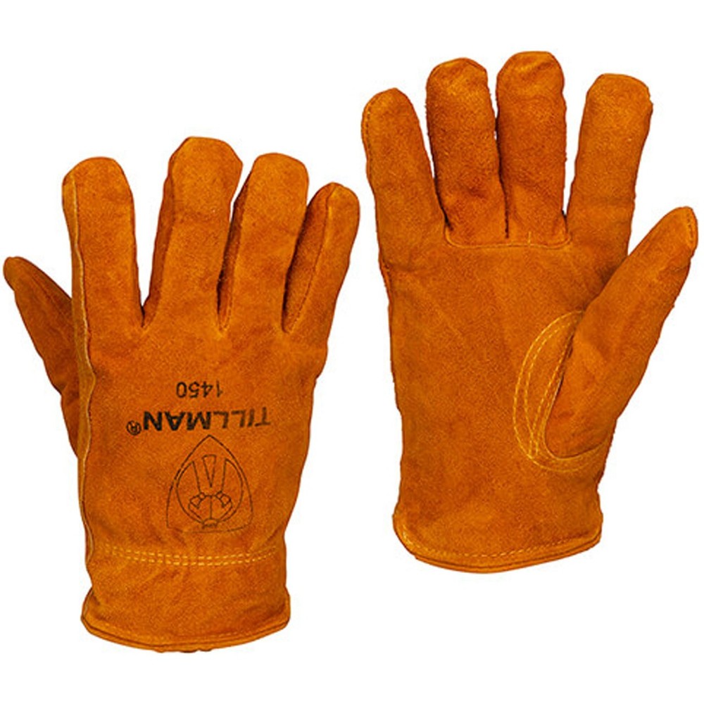 Tillman 1450 Split Cowhide Winter Work Gloves, Pile Lined, 2X-Large