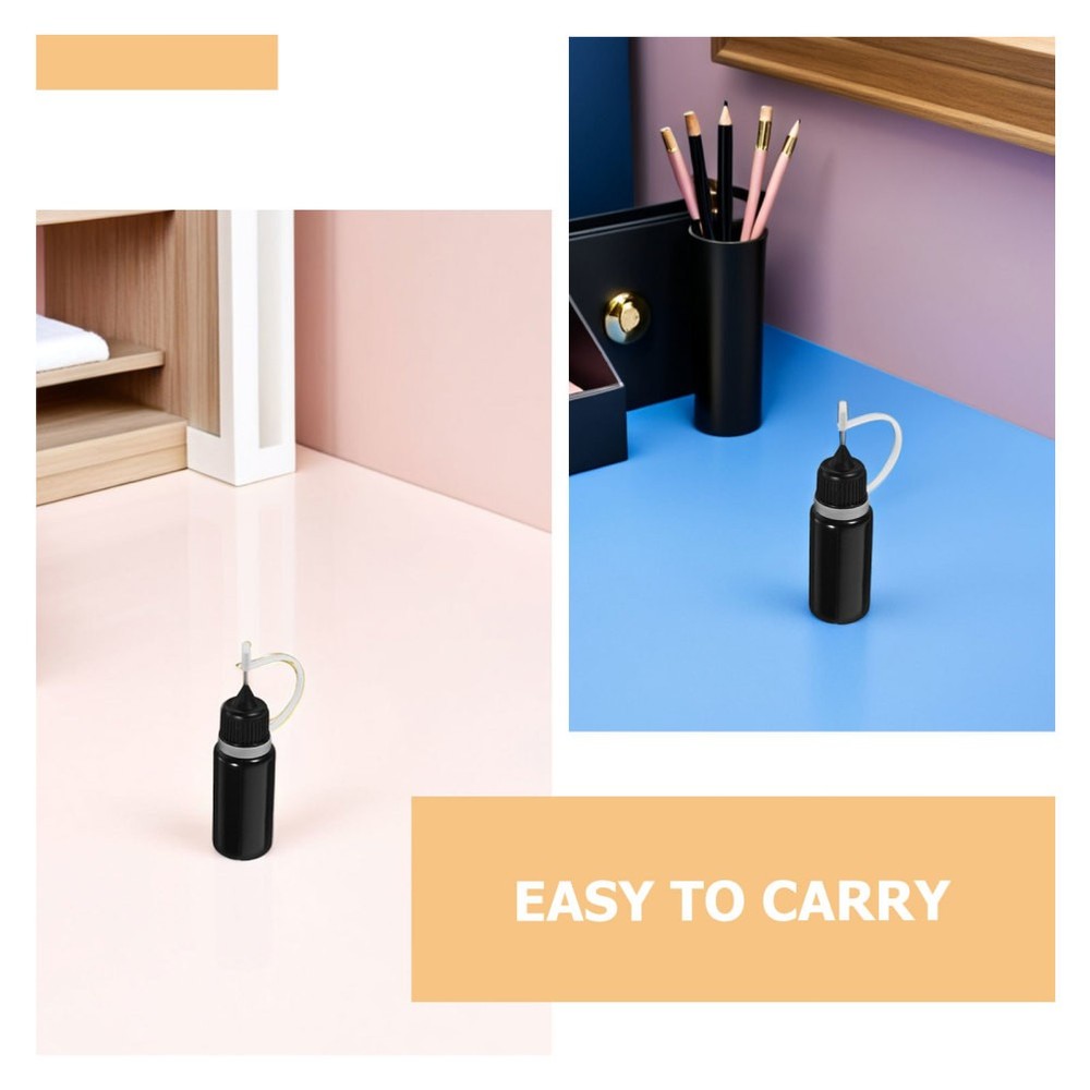 30 Pcs Small Squeeze Bottles for Glue Fine Tip Paint Applicator Point