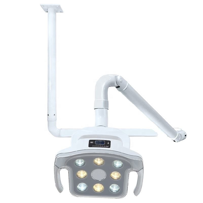 Dental Ceiling Mounted Operation Surgical Light 8 LEDs with Sensor Touch Sceen