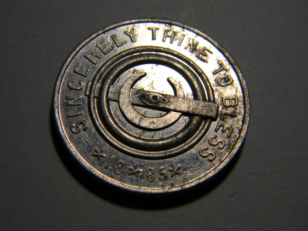 1885 Uncertain Medal (01003)