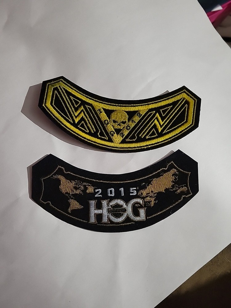 HOG harleys Owners Group 2012 & 2015 Patch