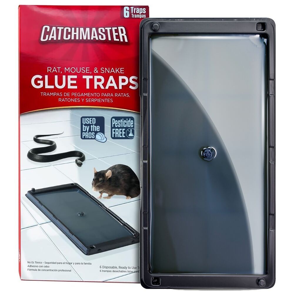 Catchmaster Rat, Mouse & Insect Glue Traps