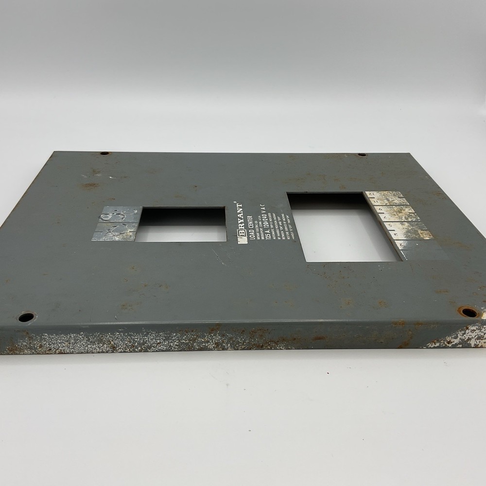 Bryant 100 Amp Max Main Breaker 4 Space Panel Cover