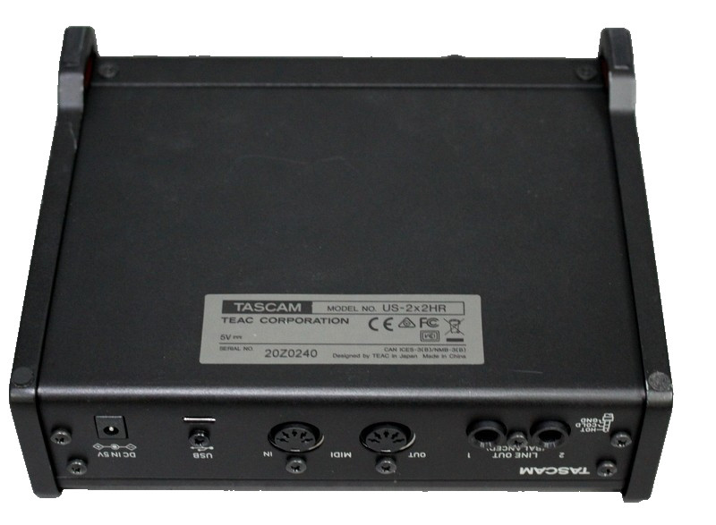 Tascam US-2x2HR USB Audio Interface