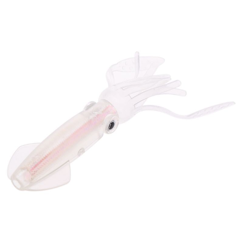 10cm Night Fishing Baits LED Electronic Squid Luminously Lures Baits