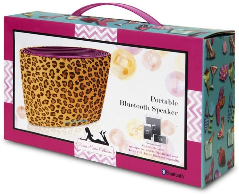 Bonnie Marcus BMC-BTS Stylized Bluetooth Speaker (Cheetah)