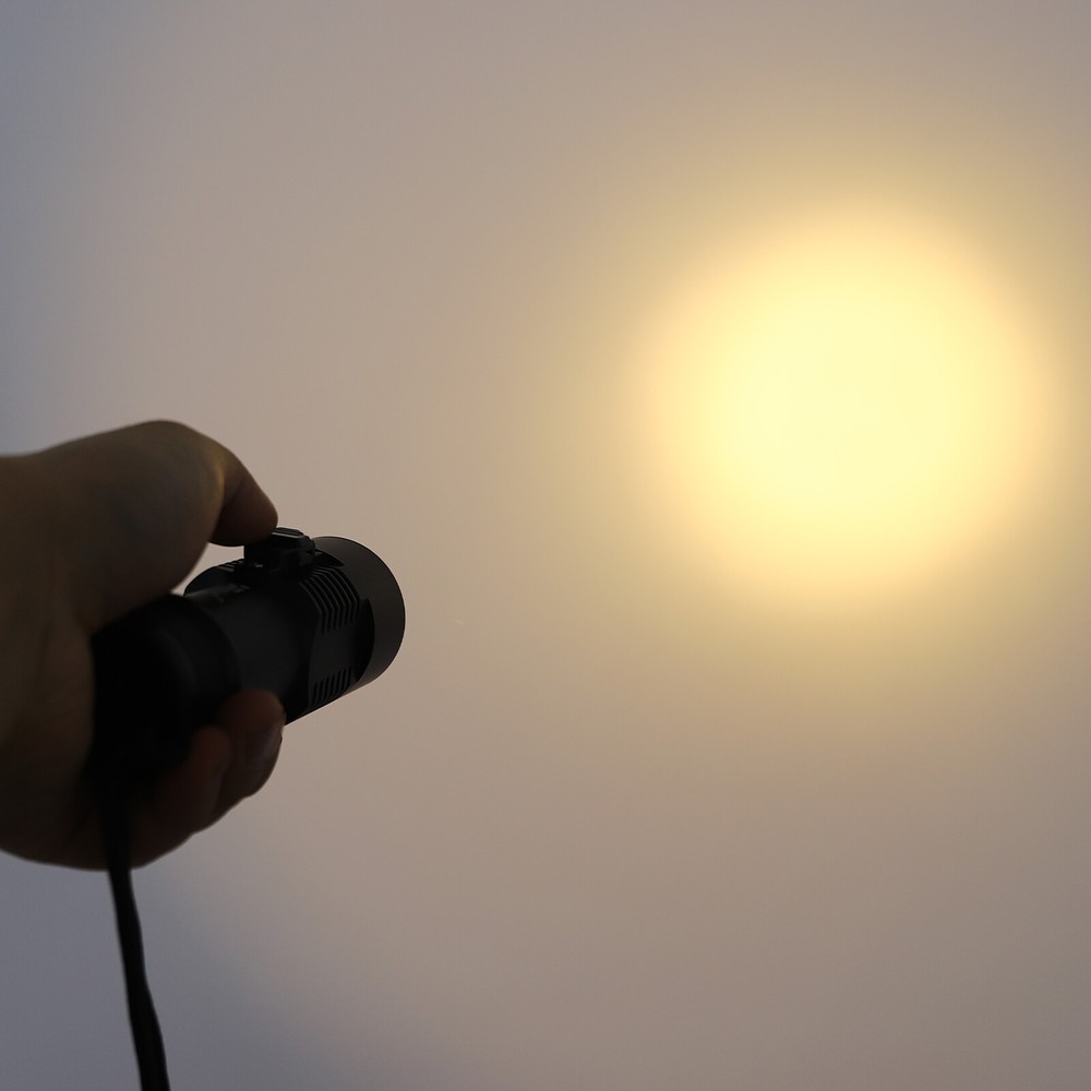 Waterproof LED Dive Light, Compact Bright Diving Torch, Submersible Flashlight