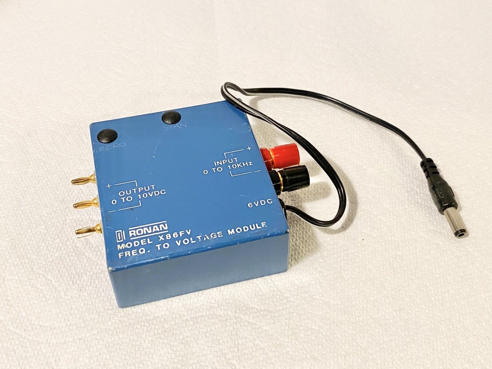 RONAN Model X86VF Voltage To Freq. Module (As Is)
