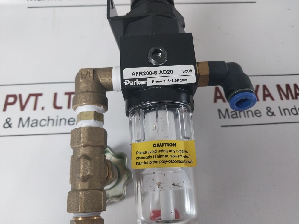 Parker afr200-8-ad20 filter regulator valve