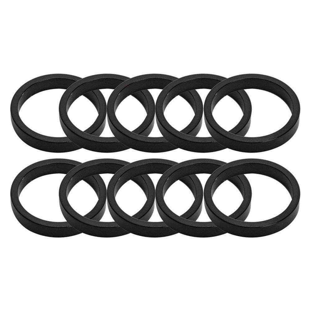 Origin8 Headset Spacers, 5mm x 1", Black