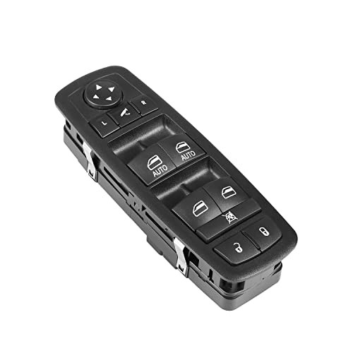 Power Window Switch Drive Side for 2016-2018 Ram 2016-2018 Ram(Mirror Folding)